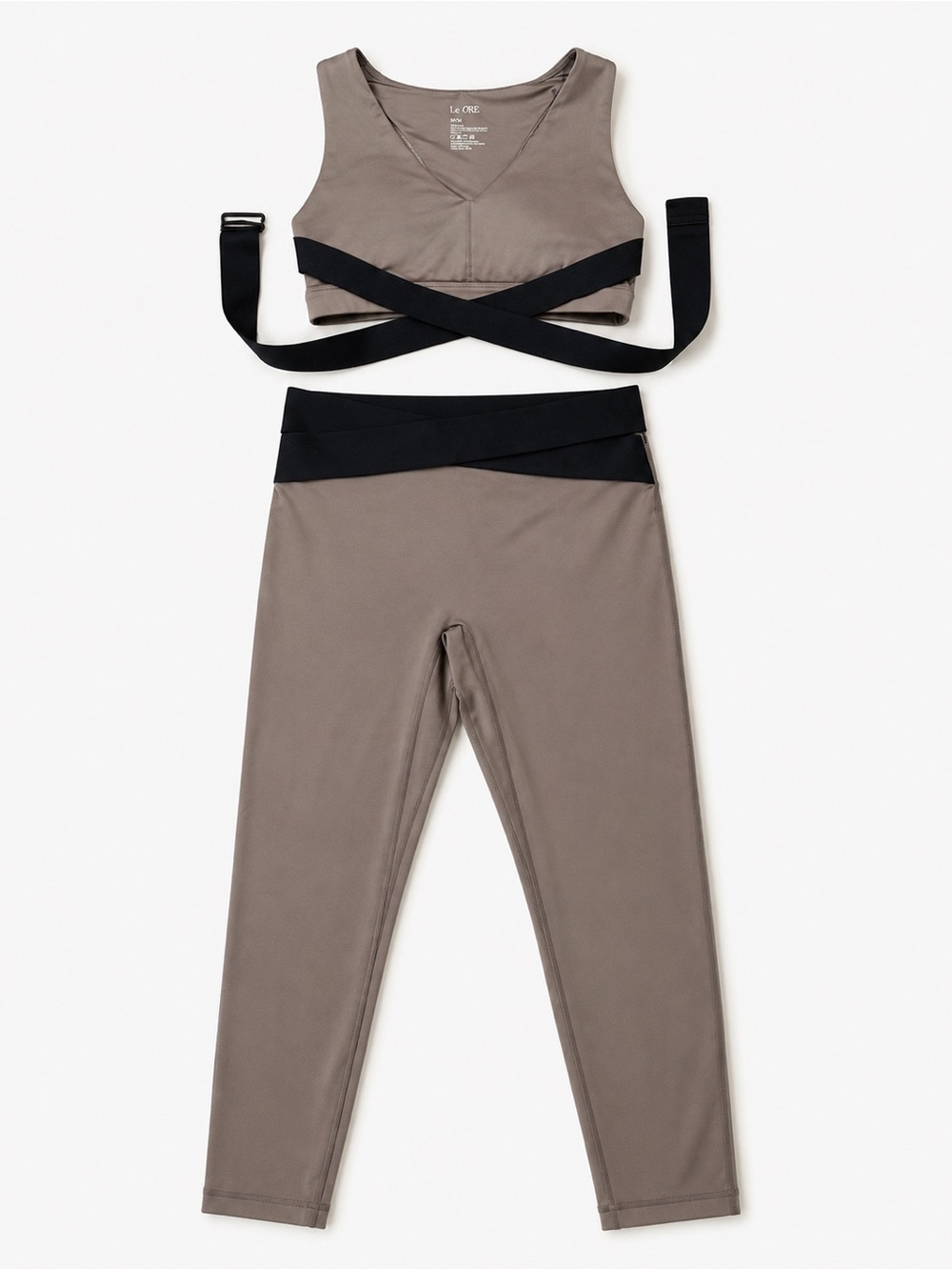 Le Ore Cross-Back Yoga Set β Size M β New Without Tags (NWOT) π©Άπ§π»ββοΈ - Picture 6 of 12